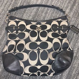 Black Coach Shoulder Bag